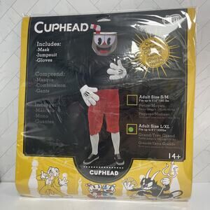 Elope Cuphead Adult Costume New in Package Large/XL